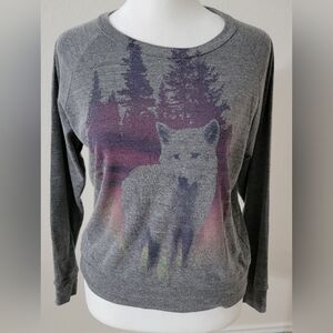 Heavy Rotation Small Wolf Longsleeve Shirr